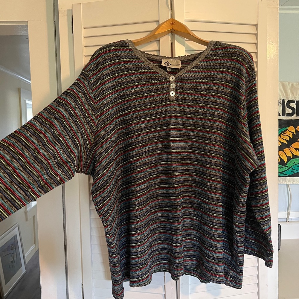 Oversize vintage long sleeve shirt